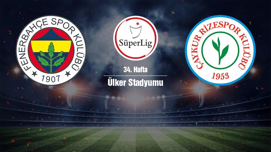 Rizespor fenerbahçe canlı izle maçı